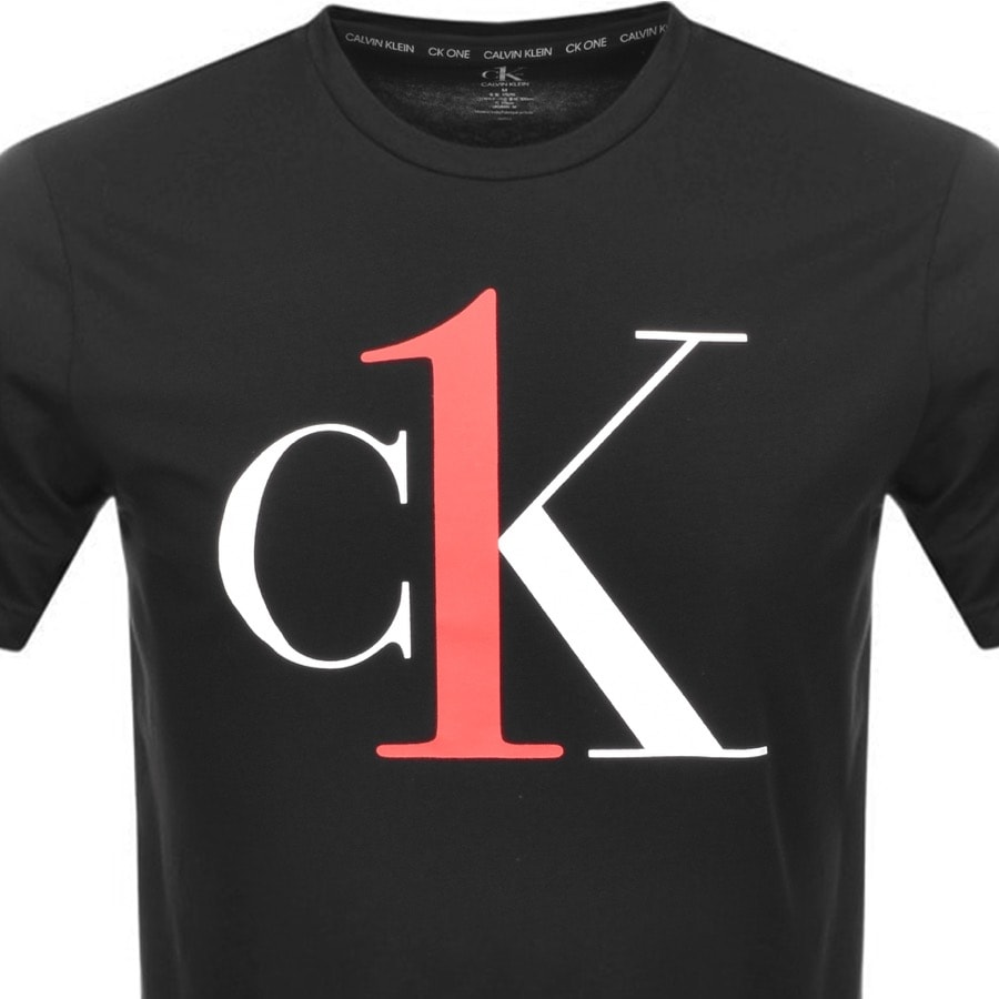 Alternative Image for ProductCalvin Klein Logo T Shirt Black2